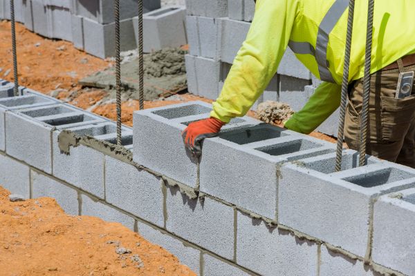Concrete Blocks Installation in Lake Stevens