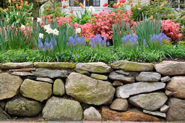 Stone Wall Hardscaping in Lake Stevens